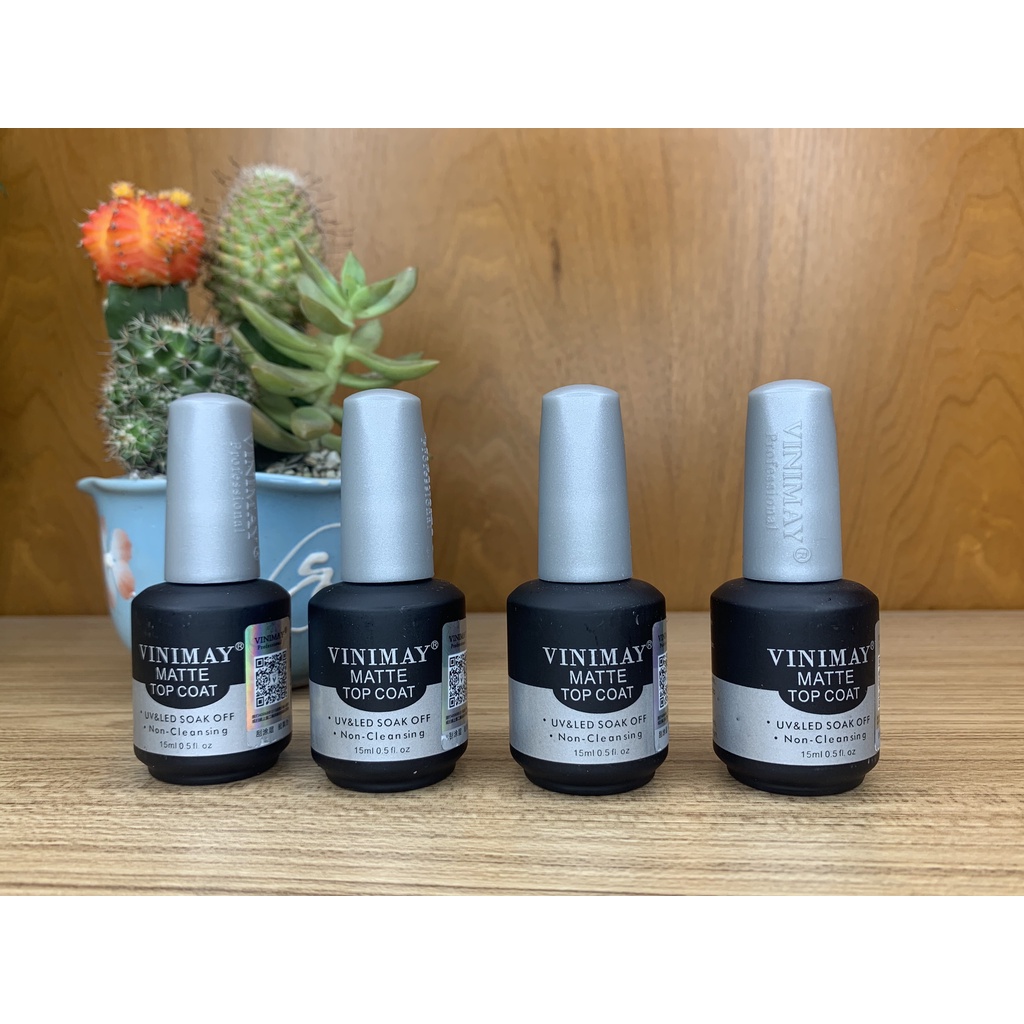 Sơn Gel Top Nhám Vinimay 15ml Chính Hãng