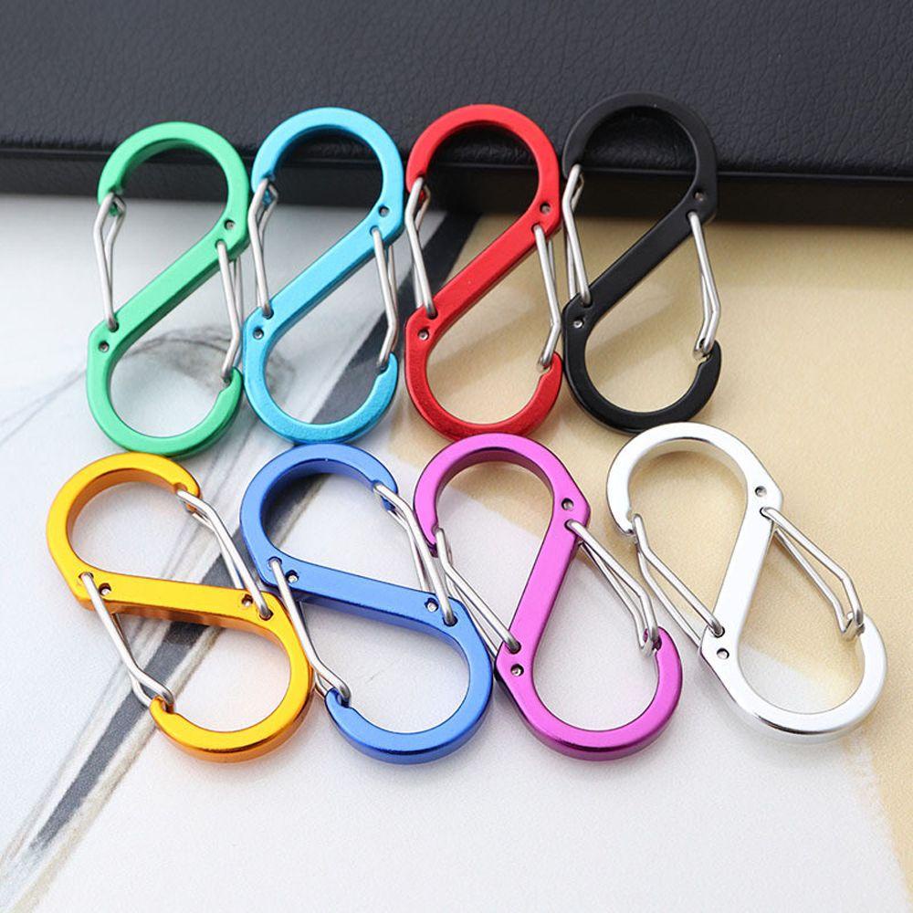 Set 5 Móc Khóa Chữ S Đa Năng Dùng Cho Các Hoạt Động Ngoài Trời