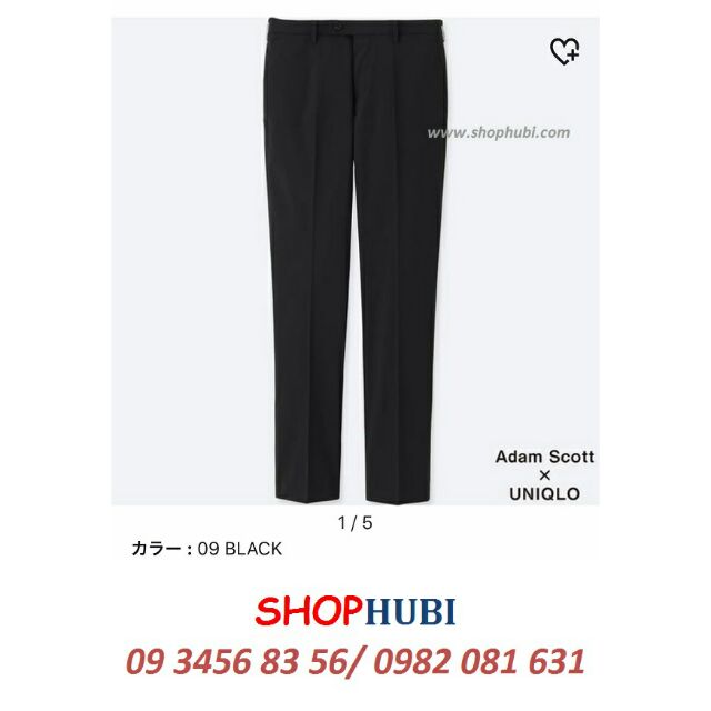 Quần dài Nam Adamscott x Uniqlo Nhật
