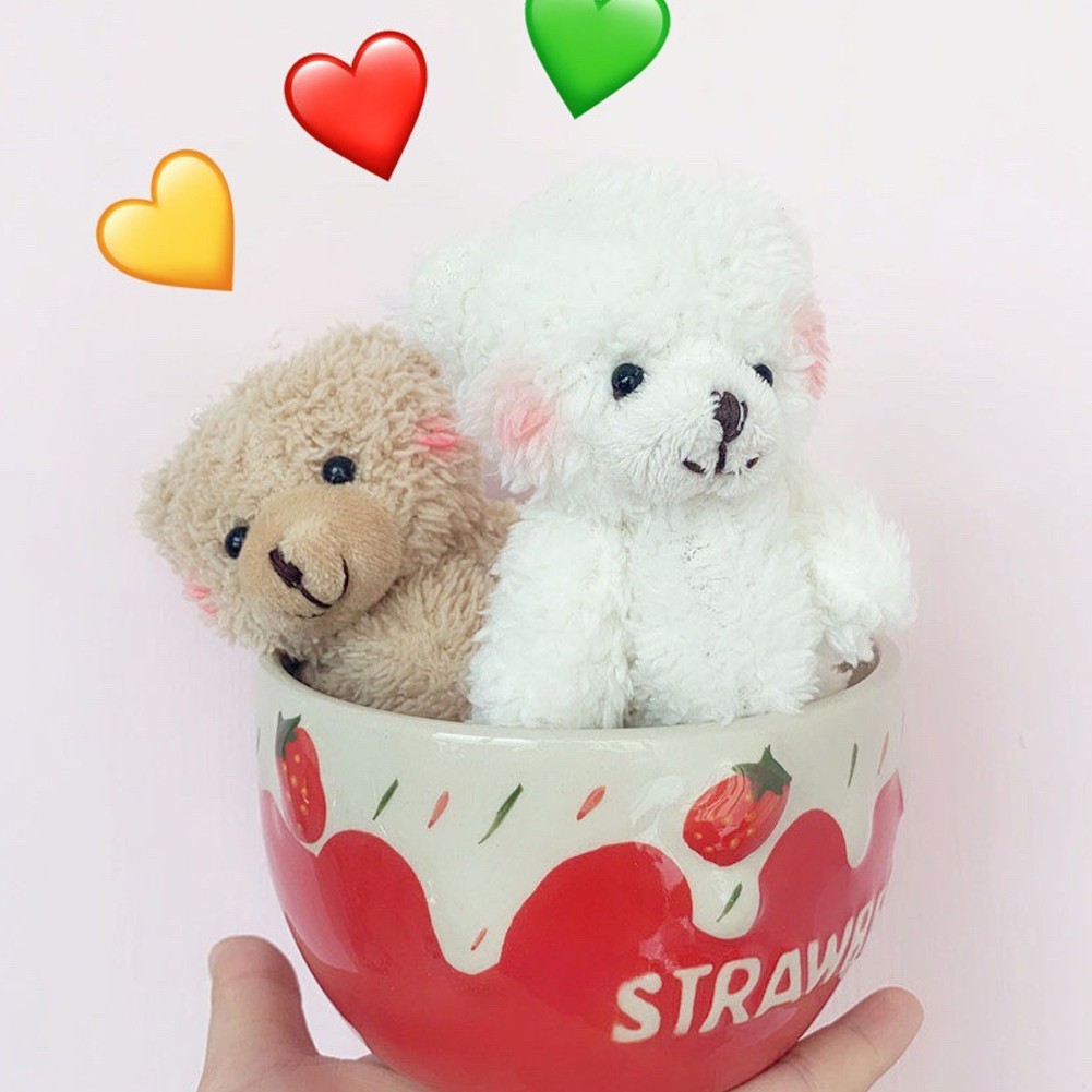 Móc Khóa Gấu Nhồi Bông Dễ Thương