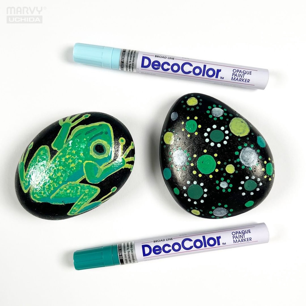 Bút sơn MARVY DecoColor - vẽ được trên tất các vật liệu THEARTSHOP