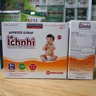 Siro ăn ngon ích nhi giúp trẻ ăn ngon hơn, hấp thu tốt hơn