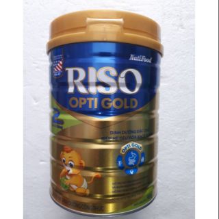 Sữa bột Riso Opti Gold số 2 (900) cho trẻ 6 - 12 tháng tuổi