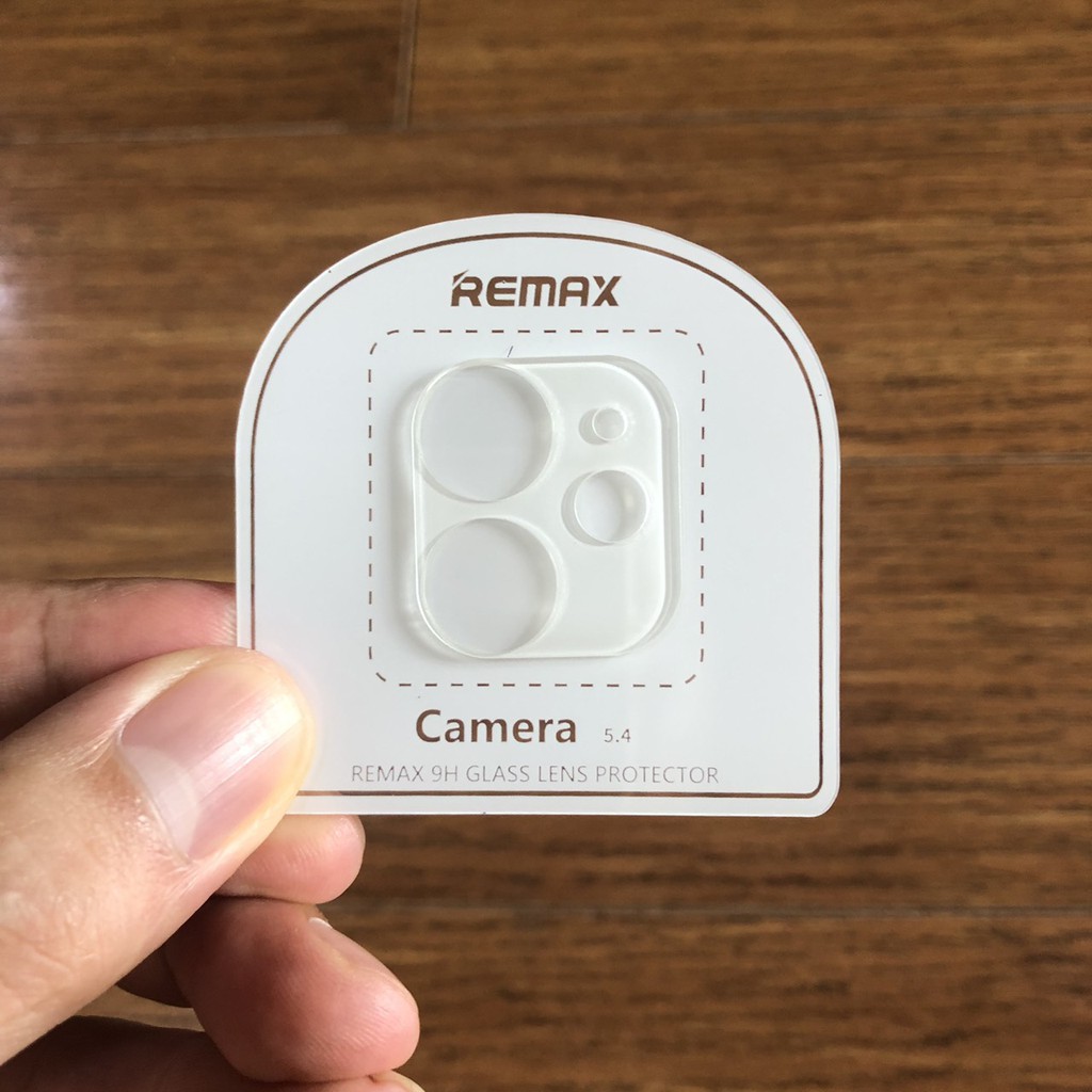 Cường lực full cụm camera Remax dành cho iP12Mini/ 12/ 12Pro/ 12Pro Max - Bảo vệ nguyên cụm camera - Full Hộp