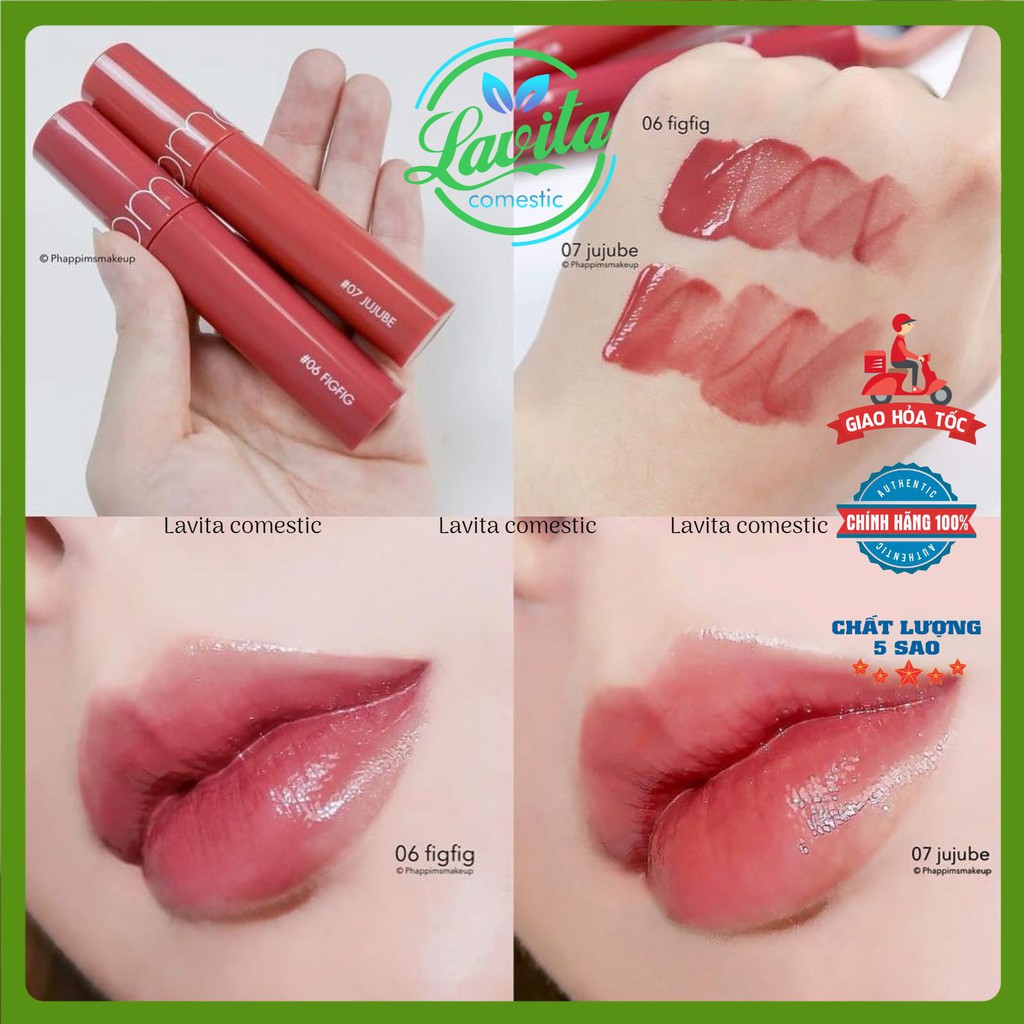 Son Bóng Romand / Son tint Romand Juicy Lasting Tint 2019