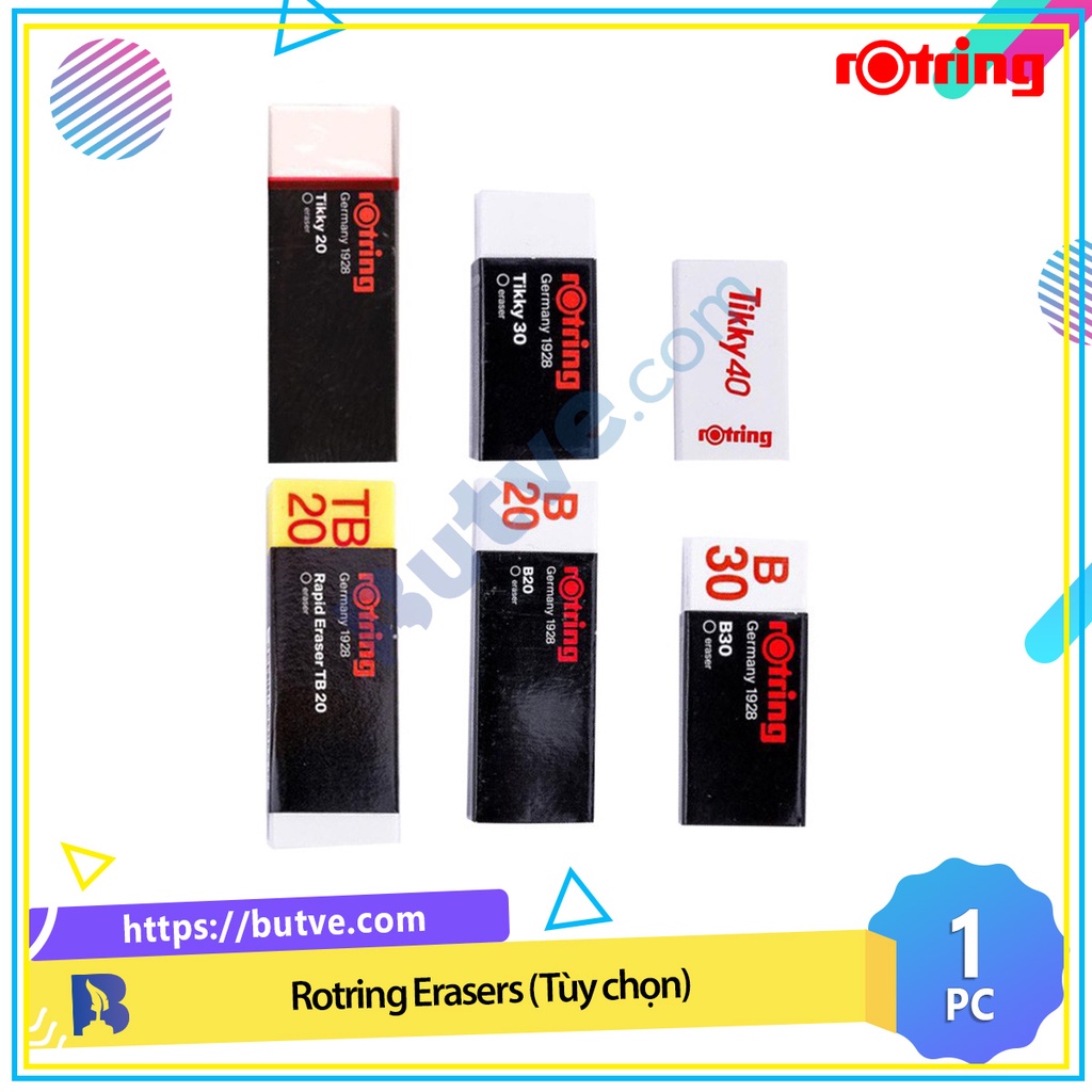 Gôm bút chì cao cấp Rotring Erasers