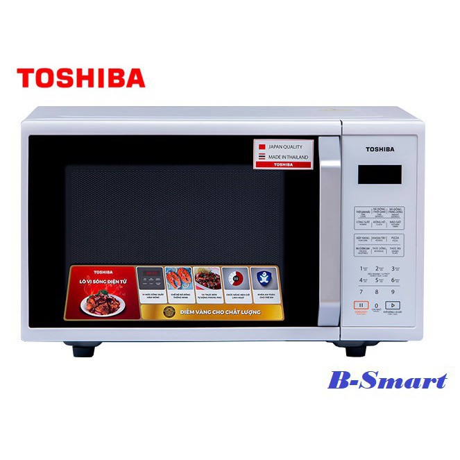 ò vi sóng Toshiba 23 Lít ER-SS23(W1)VN - Công suất 800W - Sản xuất tại Thái Lan - Bảo hành 1 năm