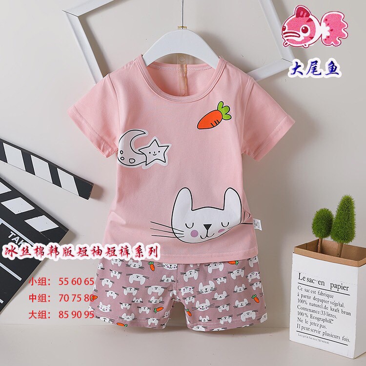 Đồ bộ cho bé gái 6-9kg lẻ size sale giá rẻ