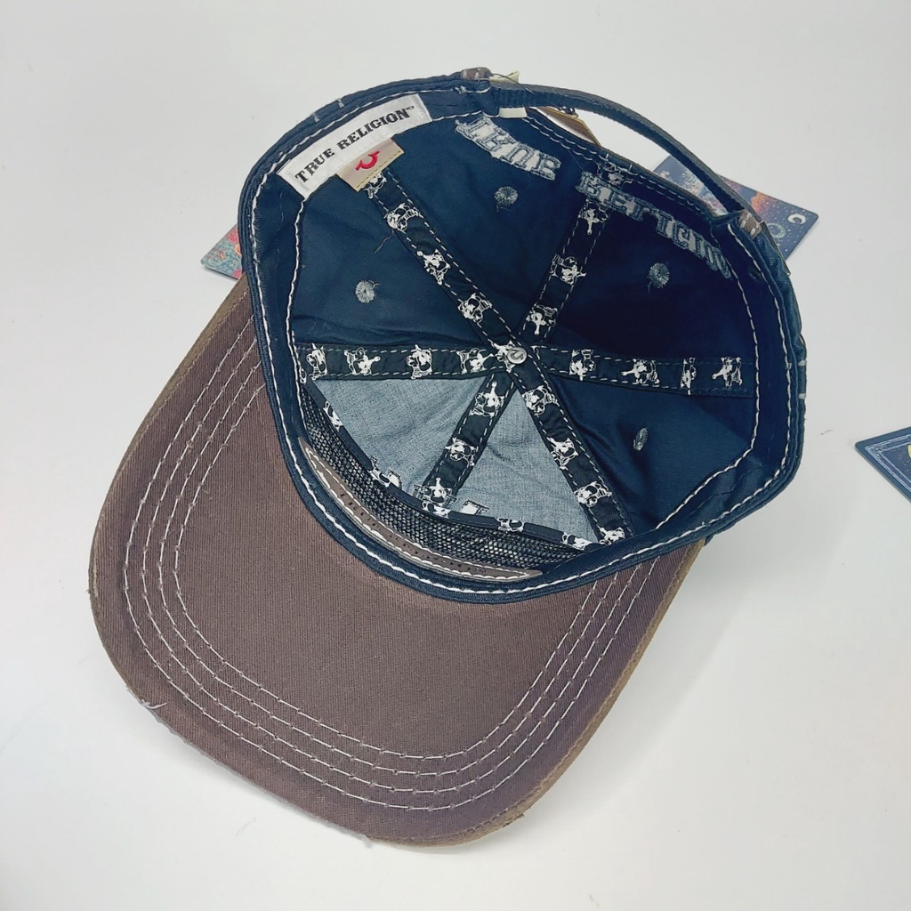 Mũ ông địa , Nón true địa đàng da lộn thêu full phối màu cực đẹp