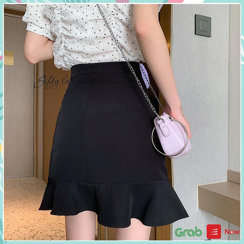 Chân Váy Chữ A Lưng Cao Rút Dây, Vải Dày Đẹp Phong Cách Hàn QuốcTrẻ Trung| Gifty | BigBuy360 - bigbuy360.vn