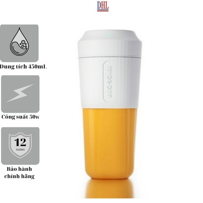 [Mã ELHA22 giảm 5% đơn 300K] Máy xay sinh tố mini cầm tay JUICE CUP JC01 50W chính hãng.