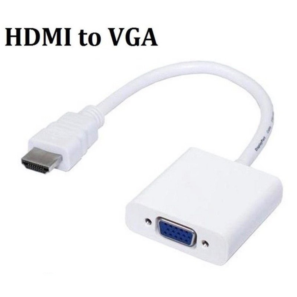 💥 Cáp chuyển đổi HDMI sang VGA ( HDMI To VGA Adapter ) | FREE SHIP ĐƠN TỪ 50K