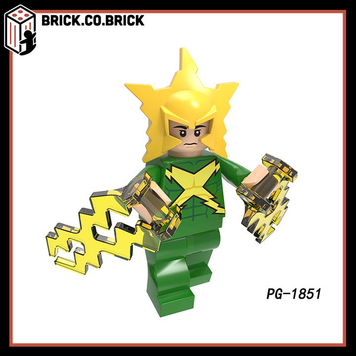 Lego Siêu Anh Hùng DC Classic Electro Đồ Chơi Lắp Ráp Mô Hình Minifigure Super Man Iron Man Thor PG8210