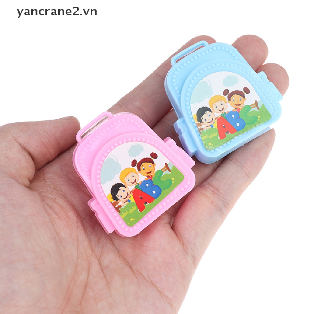 Balo nhựa xinh xắn dễ thương cho búp bê DIY