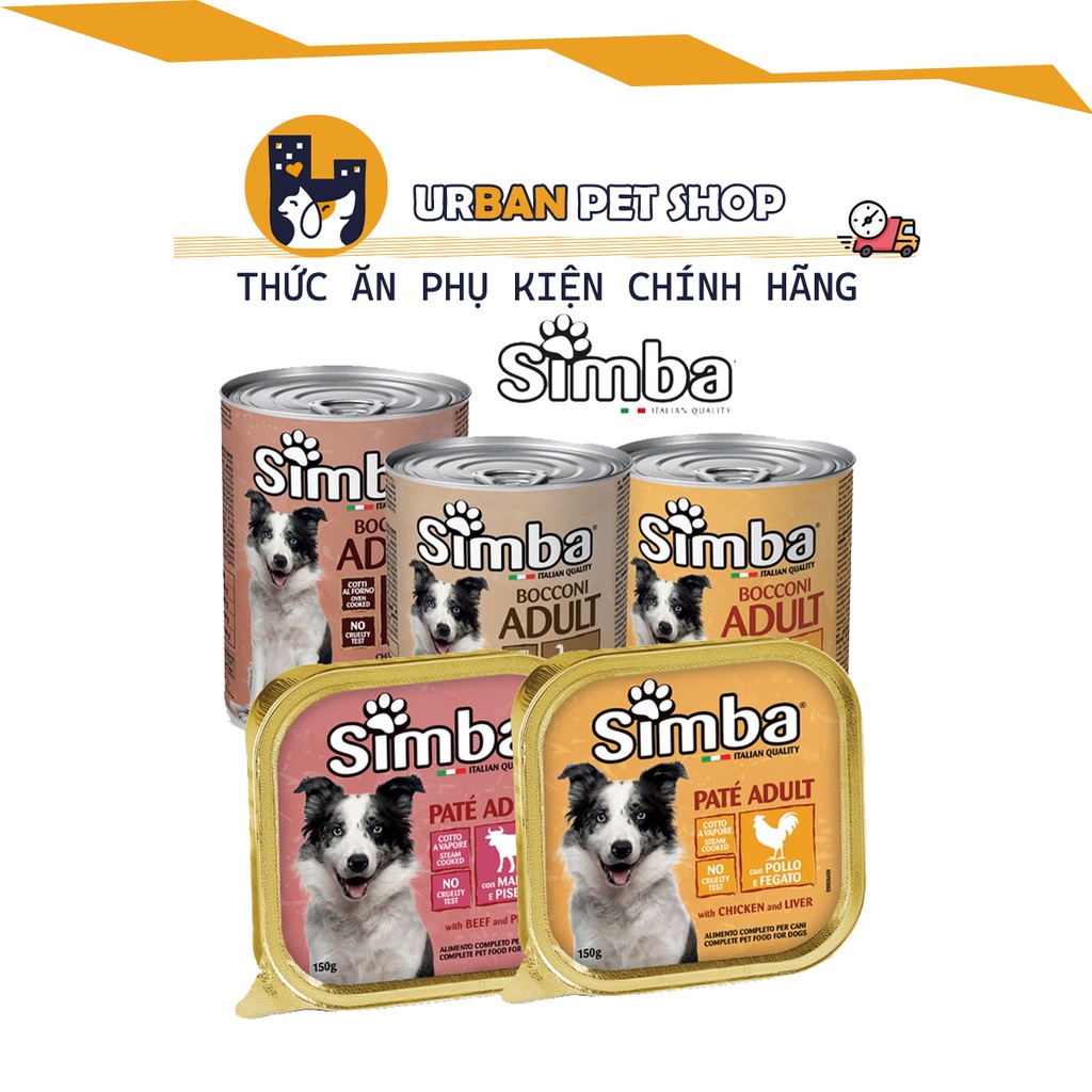 𝗨𝗿𝗯𝗮𝗻_𝗦𝗶𝗺𝗯𝗮_Pate cho chó thuộc Monge Ý
