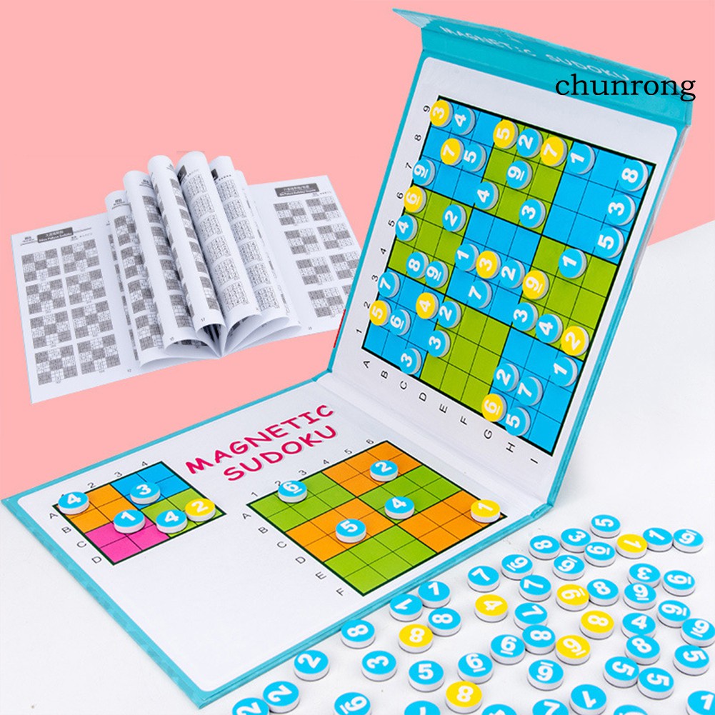 1 Bộ Đồ Chơi Xếp Hình Sudoku Có Thể Tái Sử Dụng Cho Bé