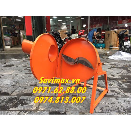 Máy băm thân cây chuối siêu nhỏ làm thức ăn cho gà vịt công suất 2HP bảo hành 12 tháng