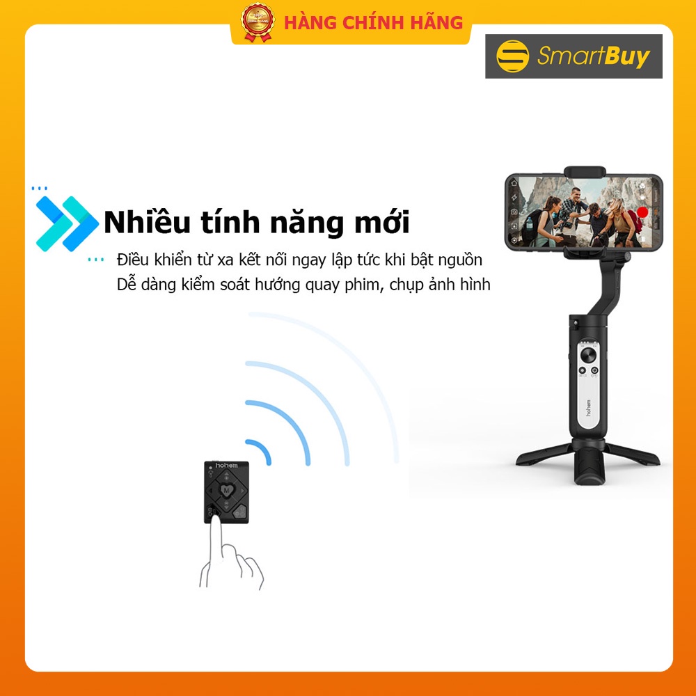 Hohem iSteady X2- Tay cầm chống rung điều khiển từ xa cho Smartphone - Hàng chính hãng | BigBuy360 - bigbuy360.vn