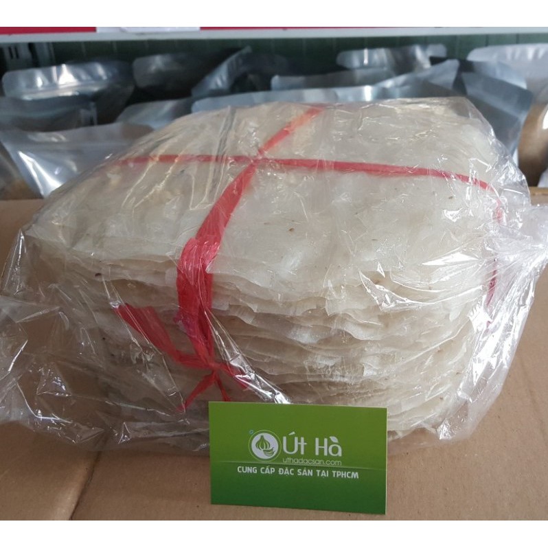 Bánh Tráng Mỏng Quảng Ngãi Sấp 70 Cái Gói Rau Cuốn Thịt Sản Xuất Thủ Công Truyền Thống - Út Hà Đặc ãi