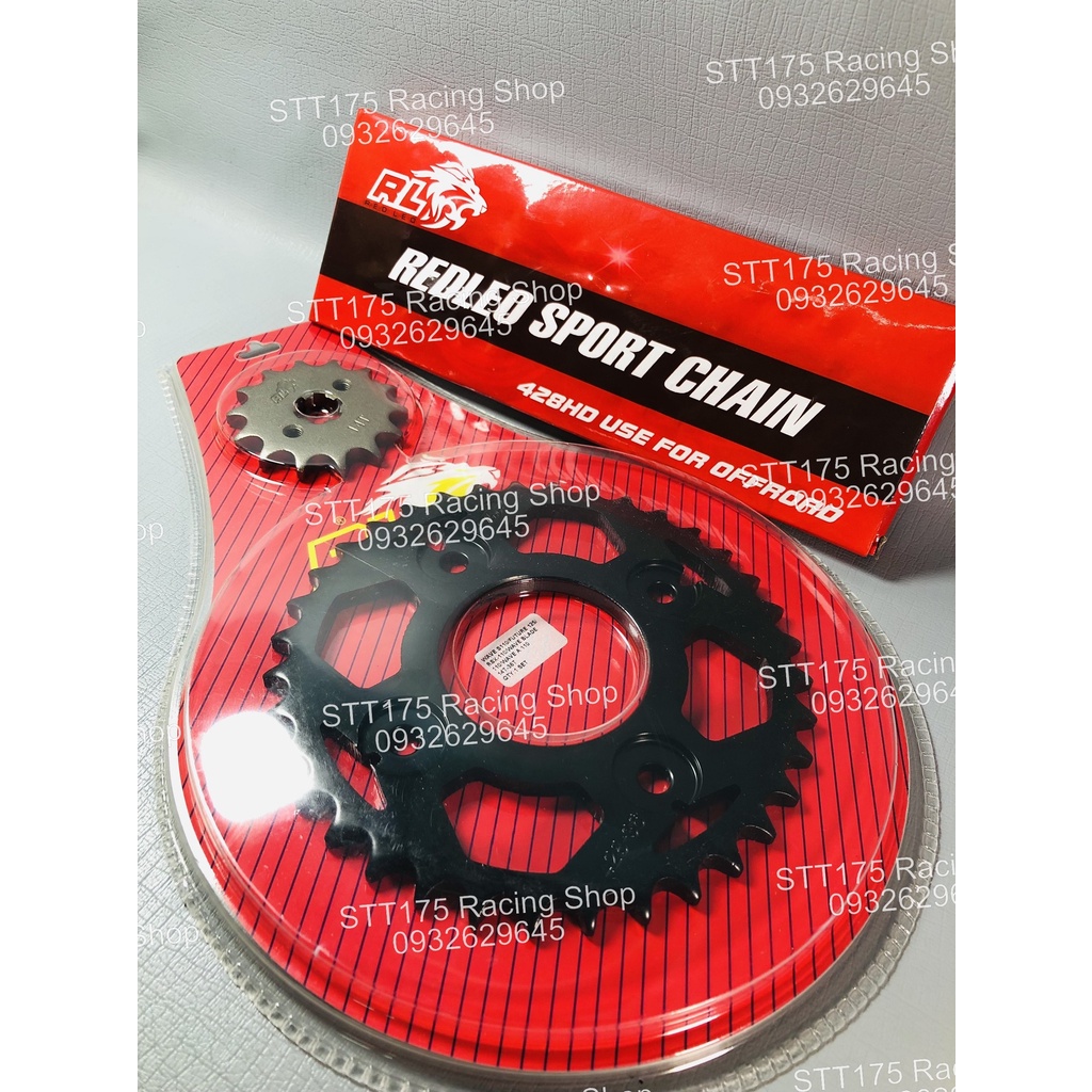 Nhông Sên Dĩa Redleo Wave 110 / S110 / Wave Blade 110 / Future 125 / RSX ( 14 - 36 )