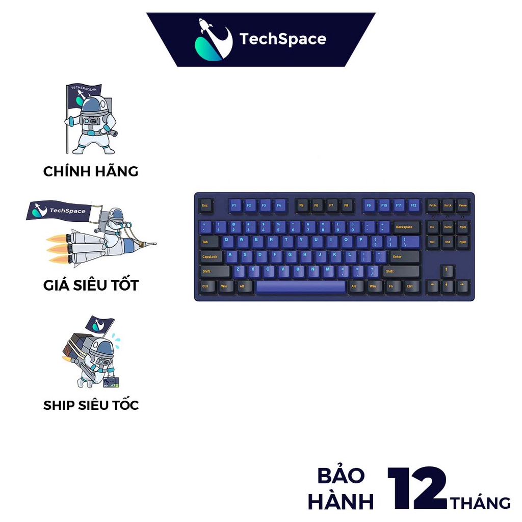 Bàn phím cơ AKKO 3087 v2 DS Horizon (Akko switch v2) (Hàng chính hãng) -Bảo hành 12 tháng