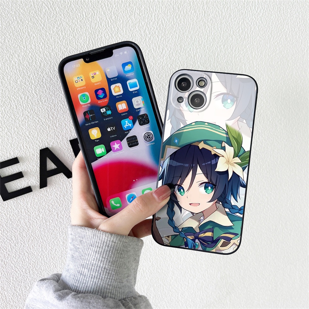 / Genshin Ốp Điện Thoại Mềm Sáng Tạo Chống Sốc Chống Rơi Cho iPhone SE 2020 X XR XS Max 8 7 6 Plus 5