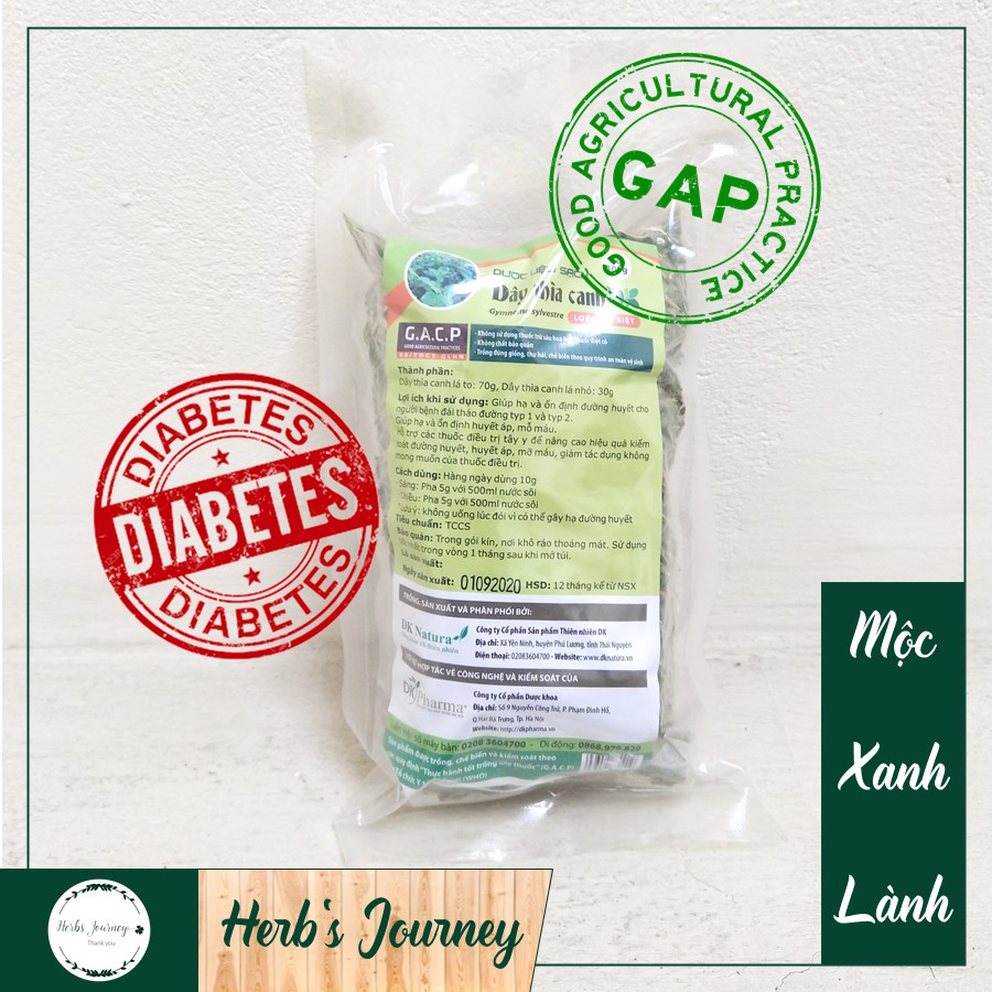 [𝐋𝐀́ 𝐓𝐎/𝐆𝐀𝐂𝐏-𝐖𝐇𝐎] Dây thìa canh loại đặc biệt - 𝐆𝐨́𝐢 𝟏𝟎𝟎 𝐠𝐚𝐦 - 70% dây thìa canh lá to - Ổn định đường huyết -DK Natura