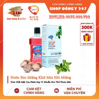 ✅ Nước Súc Miệng NANO CARE 👍[Freeship] ❤️ Diệt khuẩn Công nghệ mới nhất 2021