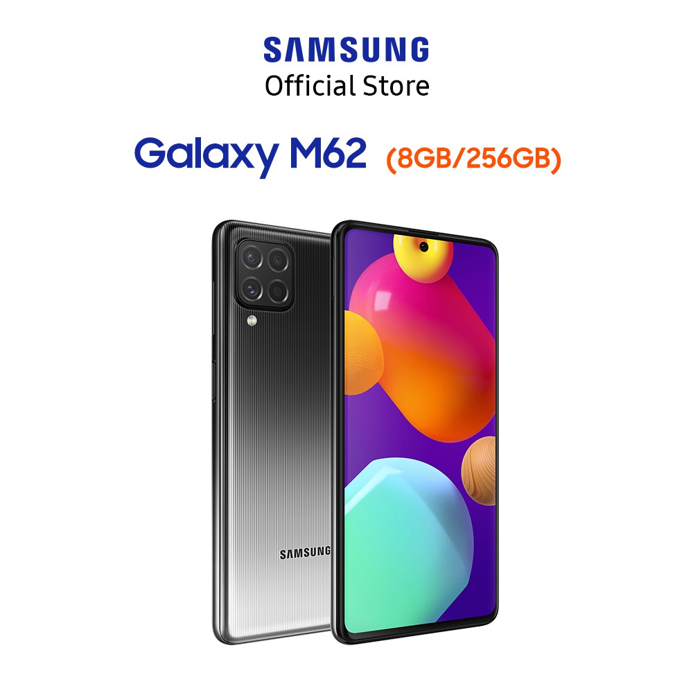 [Mã ELSSHOT giảm 5% đơn 3TR] Điện Thoại Samsung Galaxy M62 8GB/256GB - Hàng Chính Hãng