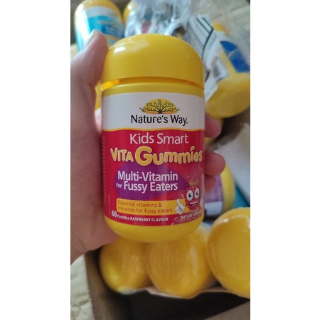 Kẹo dẻo Nature’s Way Kids Smart Vita Gummies 5 vị