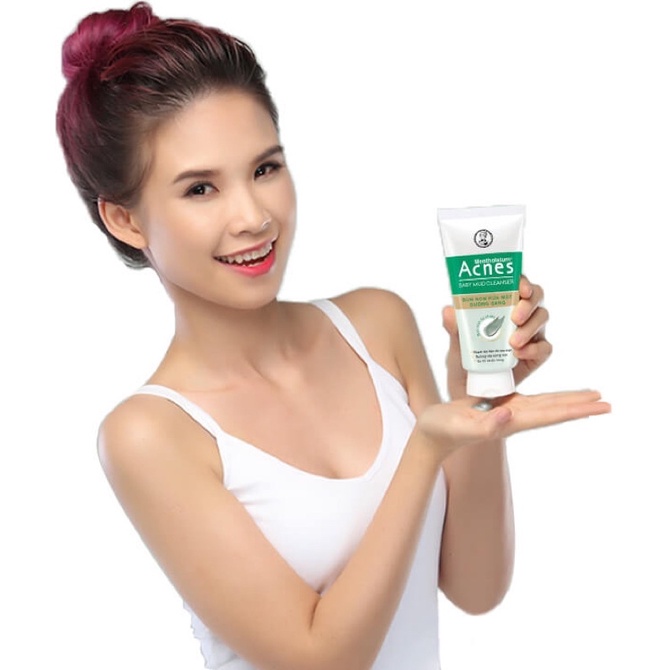Rửa mặt Acnes 25g bùn non - dưỡng trắng