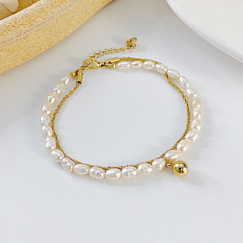 Lắc Tay Titan Ko Rỉ 2 Tầng TT 4136