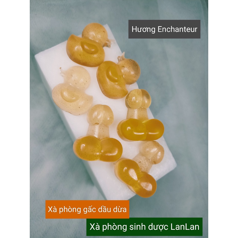 Xà bông du lịch, xà phòng sinh dược mini bỏ túi hình bé ciu cute