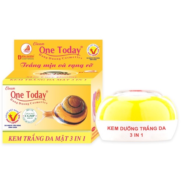 KEM ONE TODAY TRẮNG DA MĂT 3 IN 1