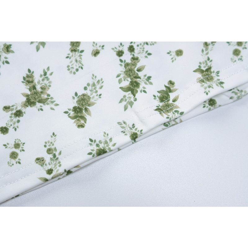 Đầm Hai Dây Hở Lưng In Hoa Thời Trang Cho Nữ