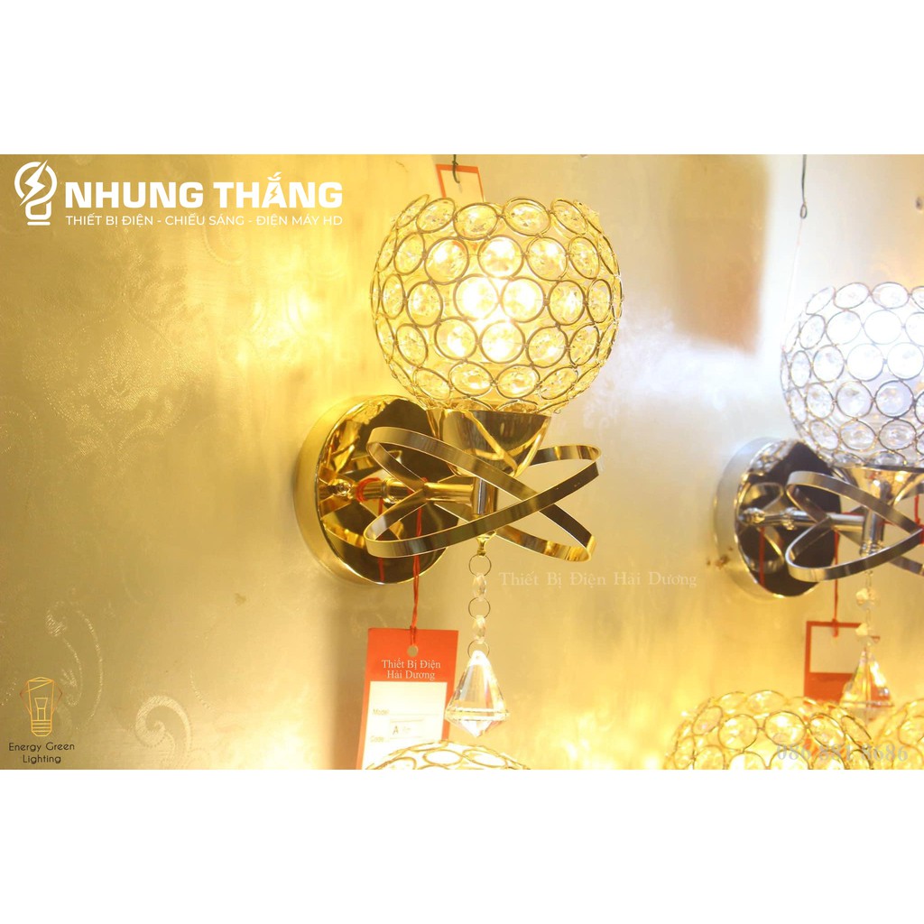 Đèn Gắn Tường Trang Trí Tô Điểm Thêm Vẻ Đẹp Tinh Tế Cho Căn Phòng - Kèm Bóng 3 Chế Độ - Bảo Hành 12 Tháng