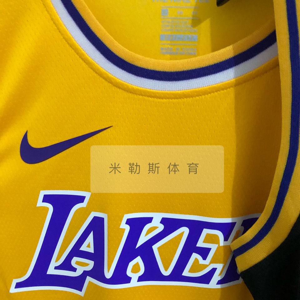 Bộ Quần Áo Bóng Rổ Đội Lakers Số 8 24 23 James 0 Dành Cho Nam