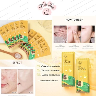 Mặt nạ ngủ Laikou ốc sên