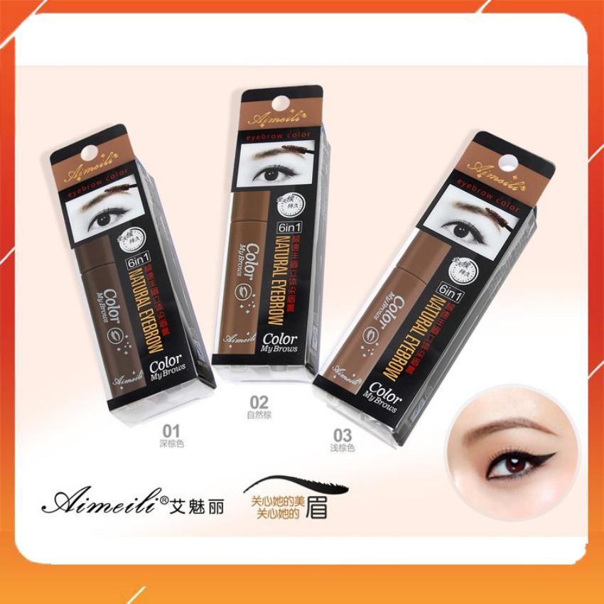 [FeeShip - Toàn quốc ] Mascara Nhuộm Lông Mày Aimeli mua lẻ với giá sỉ HOT SALE