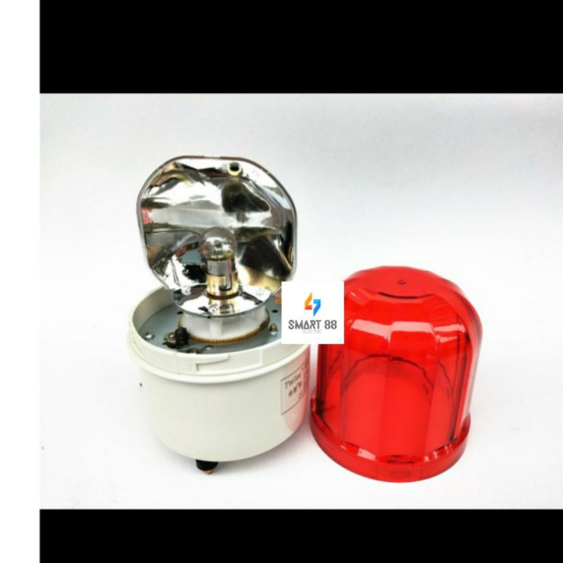 Đèn quay cảnh báo LTE-1101J có còi và LTE 1101không còi 220v và 24v