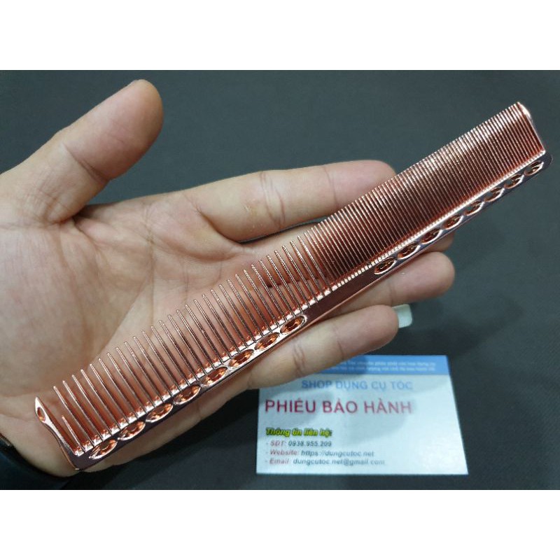 Lược Nhôm Cao Cấp Cắt Tóc Nam Loại Xịn, Lược Nhôm Cắt Tóc Chải Bám Tóc Mẫu Mới