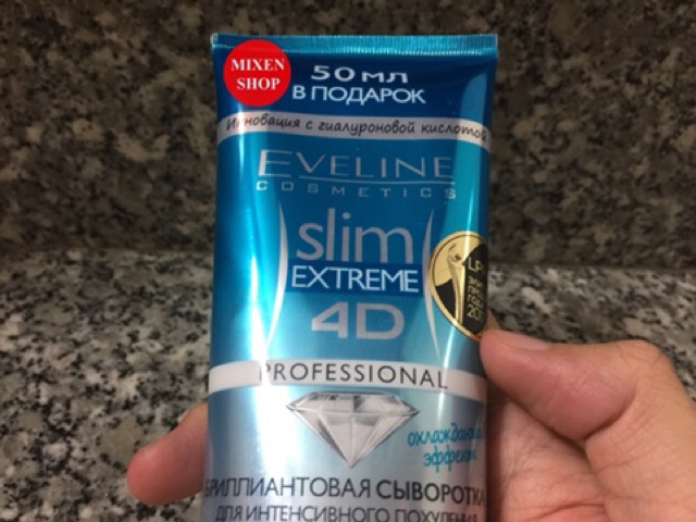 Kem Tan Mỡ Eveline Slim Extreme 4D của Nga 250ml