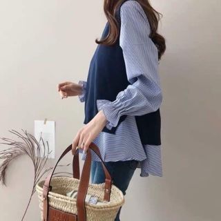 Áo sơ mi pha cho nữ