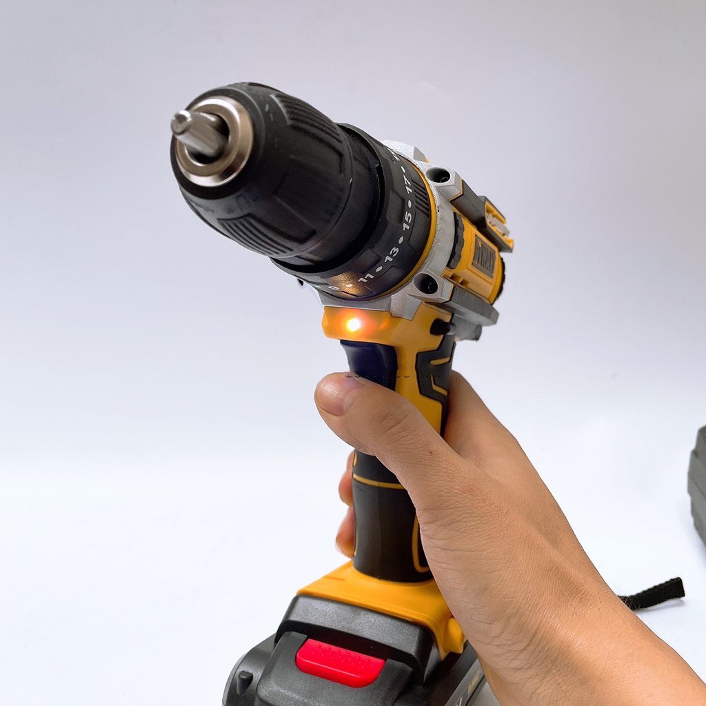 Máy khoan pin dewalt 36V lõi đồng tặng bộ phụ kiện 24 chii tiết