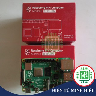 Máy tính Raspberry Pi 4 - 4Gb - Pi 4B