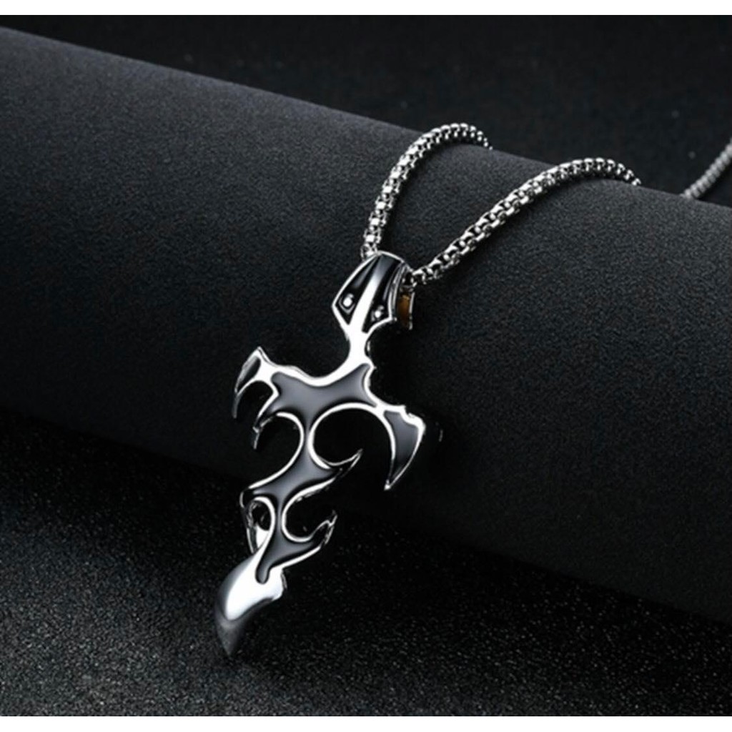 Vòng cổ cá tính thời trang bằng thép Titan cho nam nữ