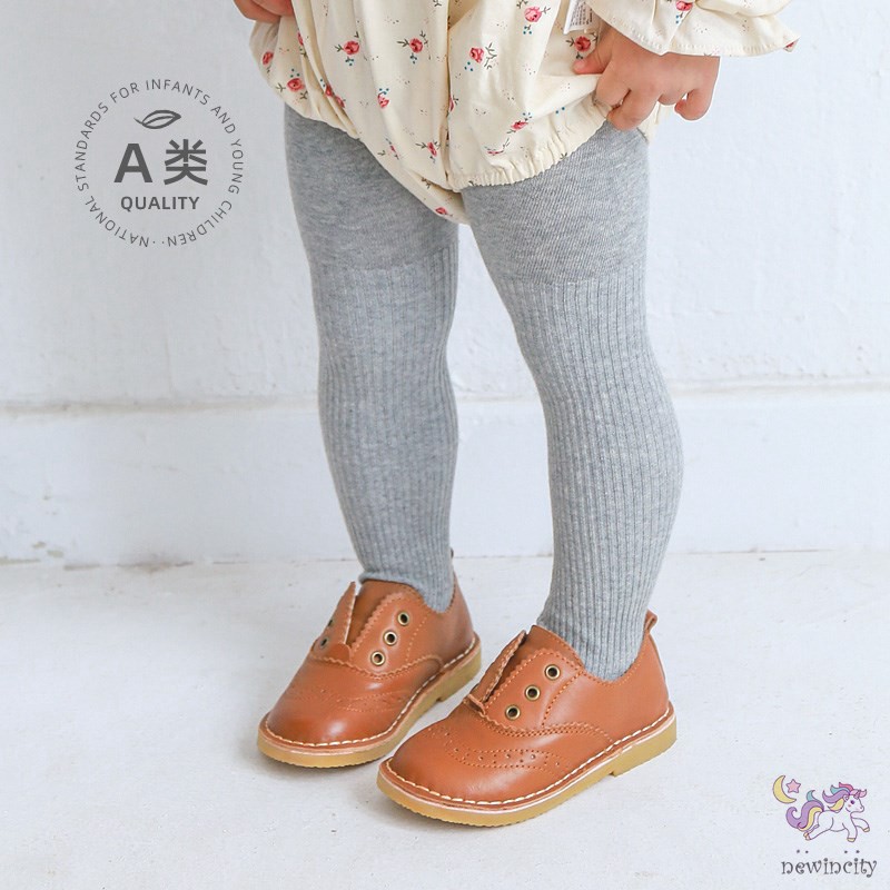 Quần Legging Trơn Màu Cho Bé Gái