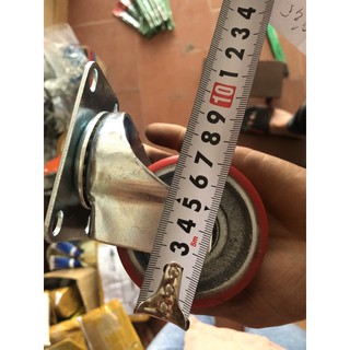 Bánh xe gang đúc đặc 7cm