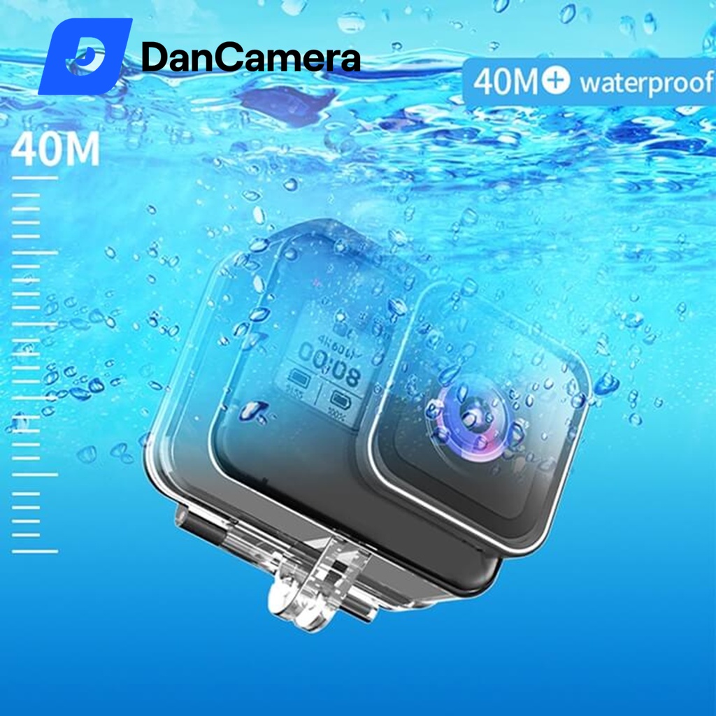 Case chống nước gopro 3/4/5/6/7/8/9/10/11/12 black | chống nước cao cấp