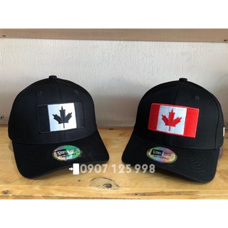 Nón kết logo cờ CANADA, nón thể thao.